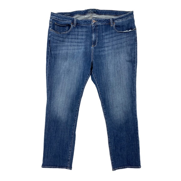 Lucky Brand Ginger Straight Jeans Plus Siz… - Picture 3 of 6